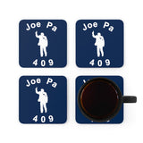 Joe Pa Statue Corkwood Coaster Set FREE SHIPPING