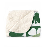 Love the Irish Saint Patty Sherpa Fleece Blanket