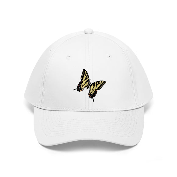 Tiger Swallowtail Inspired Unisex Twill Hat FREE SHIPPING