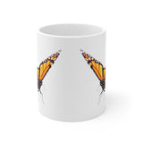 Monarch Butterfly  Ceramic Mug 11oz