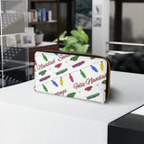 Monarch Holiday Zipper Wallet