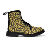 Tiger Swallowtail Wings Women's Canvas Boots