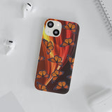 Hot Monarch Butterflies IPhone Flexi Cases