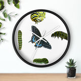 Black Swallowtail Wall Clock