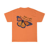 Monarch Butterfly Unisex Heavy Cotton Tee FREE SHIPPING