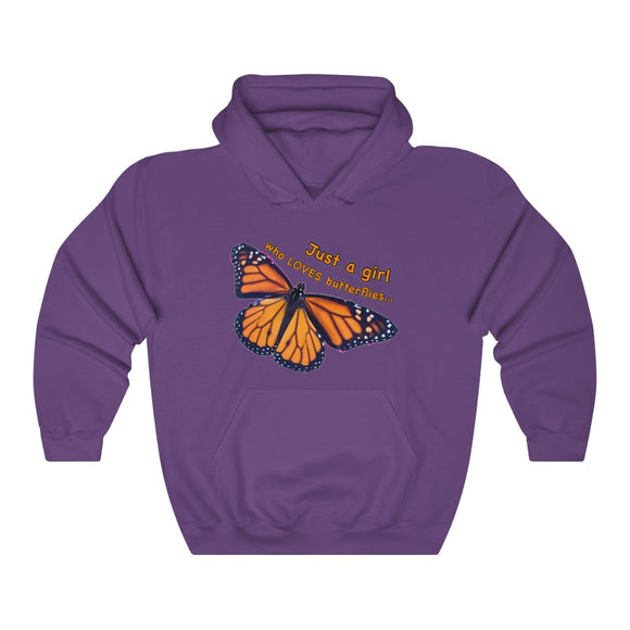 MONARCHS And milkweed  Heavy Blend™ Hooded Sweatshirt FREE SHIPPING