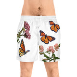 Monarchs and Milkweed Men's Mid-Length swim shorts