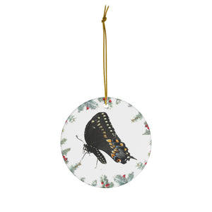 Swallowtail  Ceramic Ornament