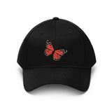 Monarch Butterfly Unisex Twill Hat FREE SHIPPING