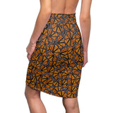 Monarch Wings Women's Pencil Skirt