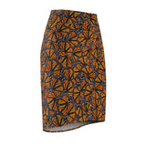 Monarch Wings Women's Pencil Skirt