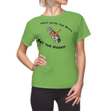 Swallowtail Horns (Green) Women's Tee