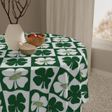 Luck of the Irish Shamrock Table Cloth