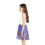 Monarch Blazing Star Girls' Sleeveless Sundress