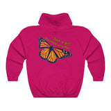 Monarch butterfly Heavy Blend™ Hooded Sweatshirt FREE SHIPPING