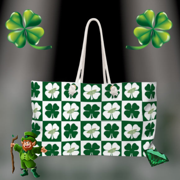 Irish Butterfly Weekender Bag