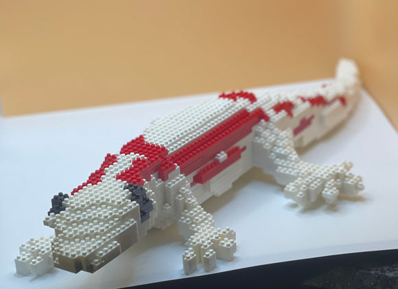 Lilly White Created Gecko Micro-Block model