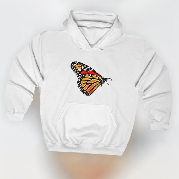 Monarch Butterfly Unisex Heavy Blend™ Hooded Sweatshirt (Free Shipping)