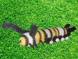 Knitted Soft Monarch Buddy Caterpillar