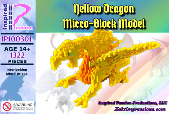 Yellow  Dragon Micro Block Model