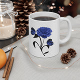 Rose and Butterfly Coffee Mug