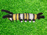 Knitted Soft Monarch Buddy Caterpillar