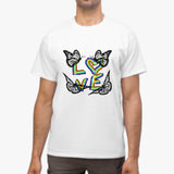 Butterfly Love Valentine Unisex Ultra Cotton Tee