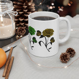 Rose and Butterfly Coffee Mug