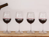 Personalized Wine glass  Set of 4