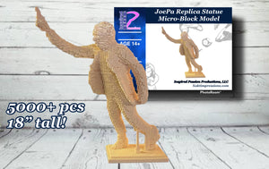 JoePa Replica Statue Micro-Block Model Kit