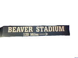 Custom Beaver Stadium Mile Sign