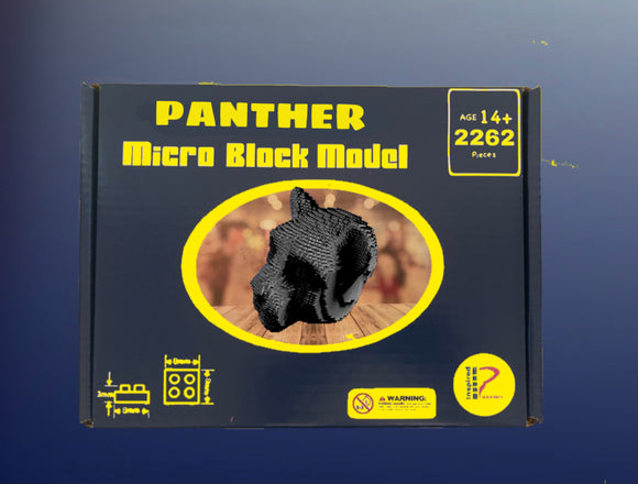 Panther Head Micro Block Kit - Inspired Passion Productions