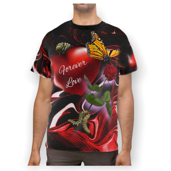 Forever Love Unisex Tee Monarch Butterfly