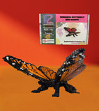 Monarch Butterfly Micro-Block Brick Model, Designed and Packaged in USA