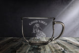 Monarch Good Vibes 18 oz Coffe Mug