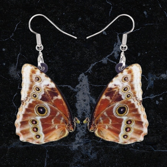 Butterfly Earrings (Wood Nymph)