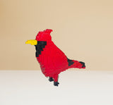 Northern Cardinal Mini Morph Micro Block Model