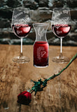 Monarch Butterfly Wine Glass Set: the royal way to give pleasure - Inspired Passion Productions