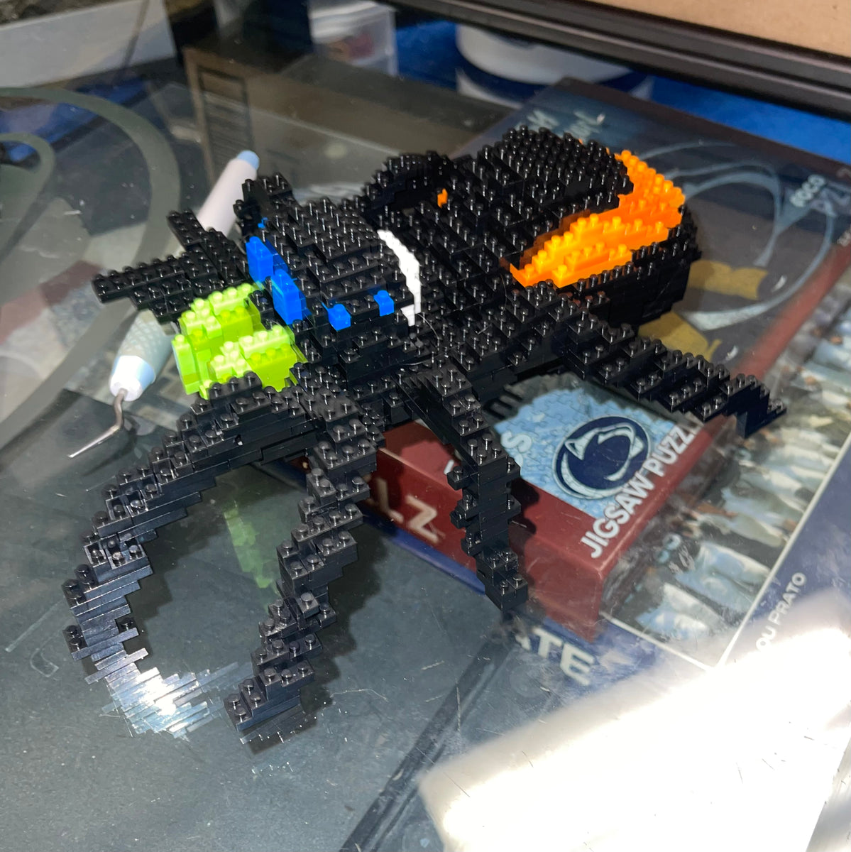 Jumping Spider Micro Block Model – Inspired Passion Productions