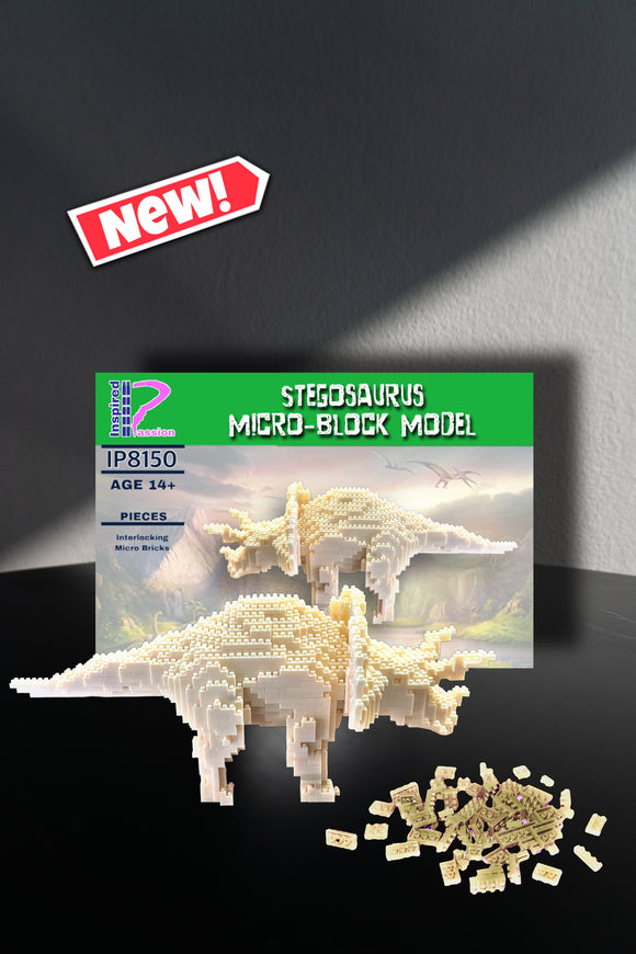 Stegosaurus Micro-Block Model