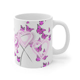 Butterflies and Hearts Mugs