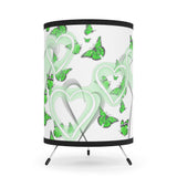 Hearts and Butterflies Tripod lamp