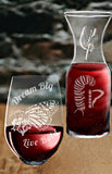 Monarch Butterfly Wine Glass Set: the royal way to give pleasure