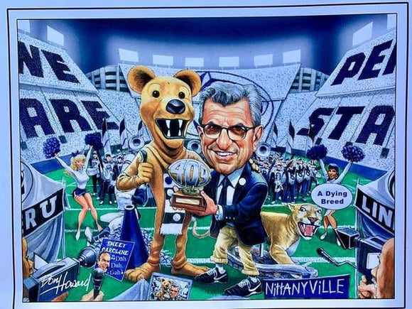 JoePa 409 Print