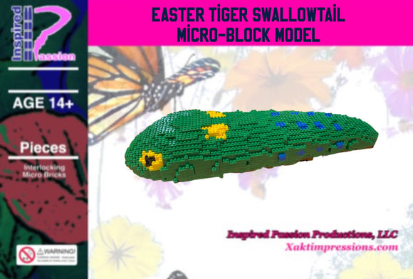 Eastern Tiger Swallowtail MicroBlock Model