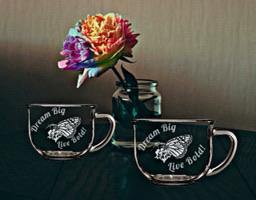 Monarch Butterfly Coffee Mugs - Inspired Passion Productions