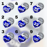 409 Forever Valentine Button Set