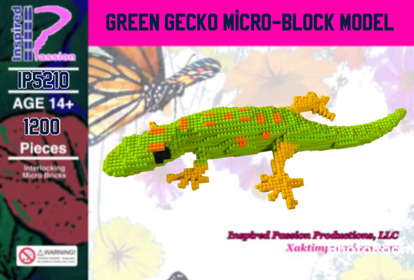 Green Gecko Micro-Block model