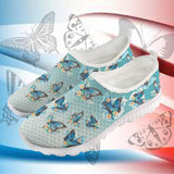 Butterfly Breathable Sneakers, Lightweight Walking Shoes