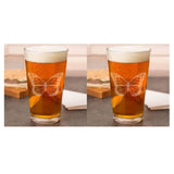 Monarch Butterfly Pint Glass, Mug, or can glass